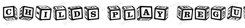 Childs Play Regular字体转换